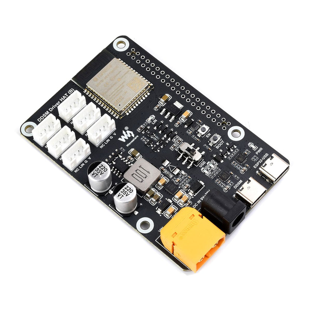 Direct Drive Servo Motor Driver Board for DDSM400 by Waveshare - The Pi Hut