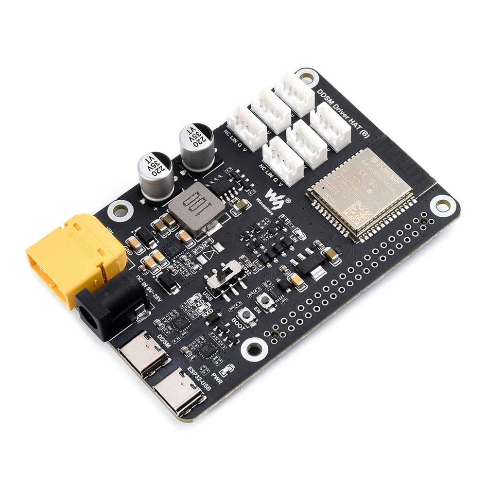 Direct Drive Servo Motor Driver Board for DDSM400 by Waveshare - The Pi Hut