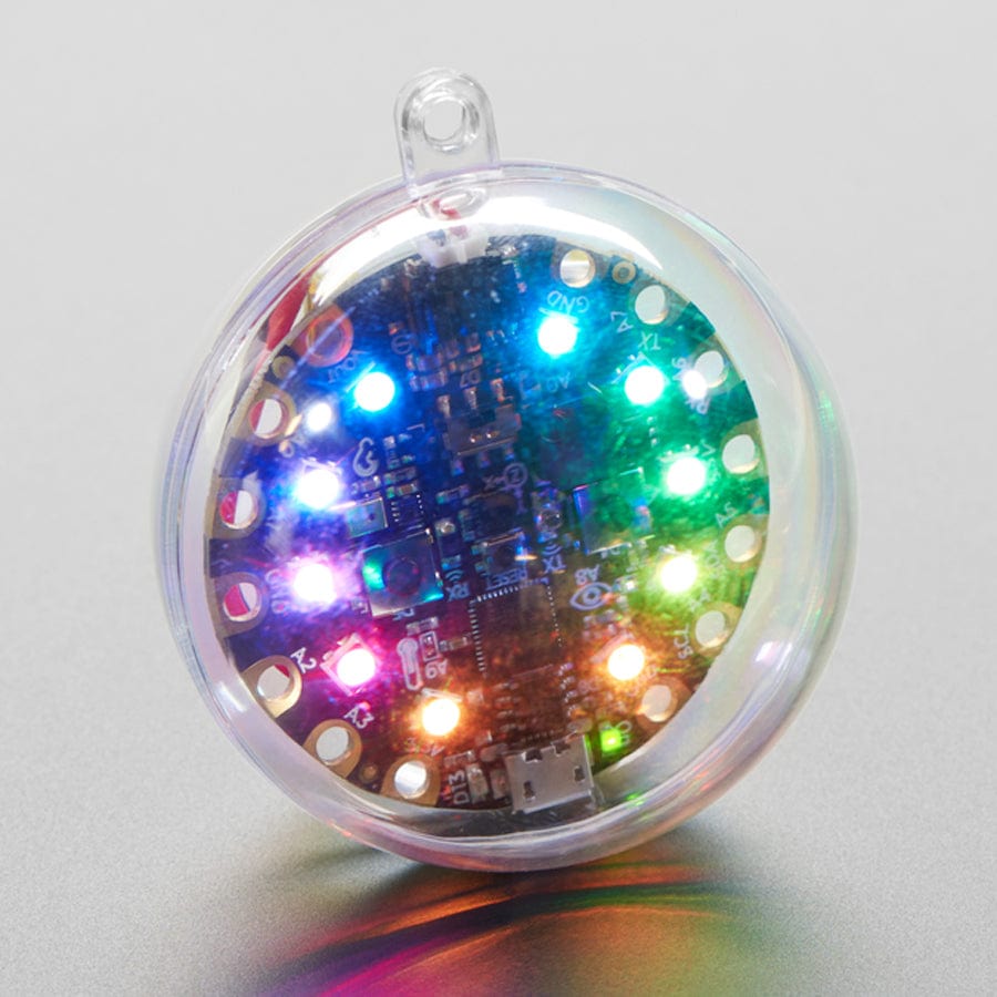 DIY Ornament Kit - 6cm Diameter - Perfect for Circuit Playground by The Pi Hut - The Pi Hut