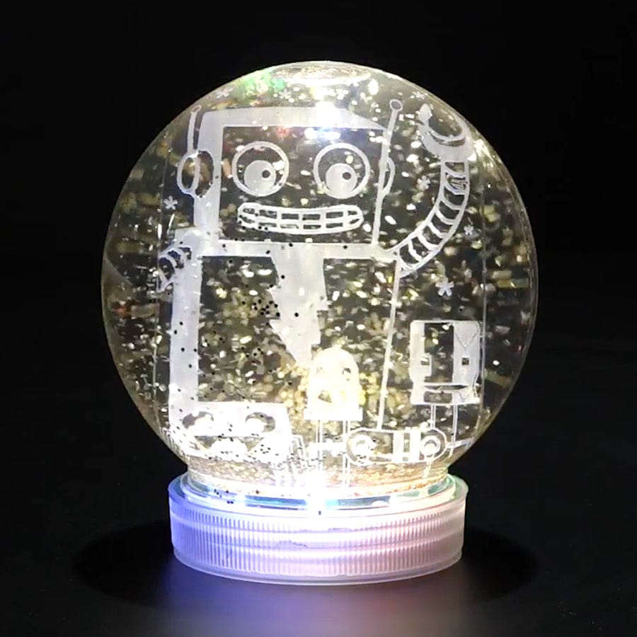 DIY Snow Globe Kit (108mm Diameter) by The Pi Hut - The Pi Hut