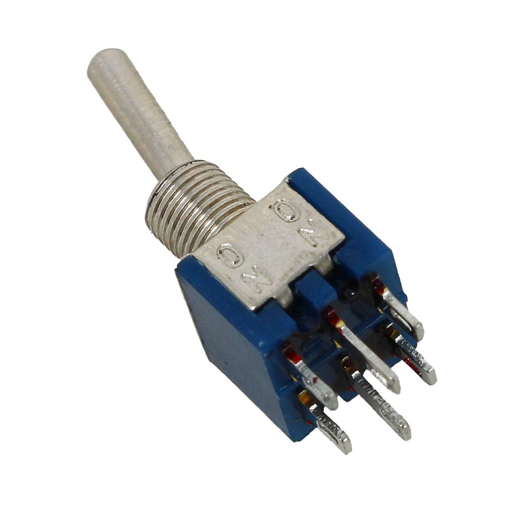 DPDT ON-ON Latching Sub-Miniature Toggle Switch by The Pi Hut - The Pi Hut