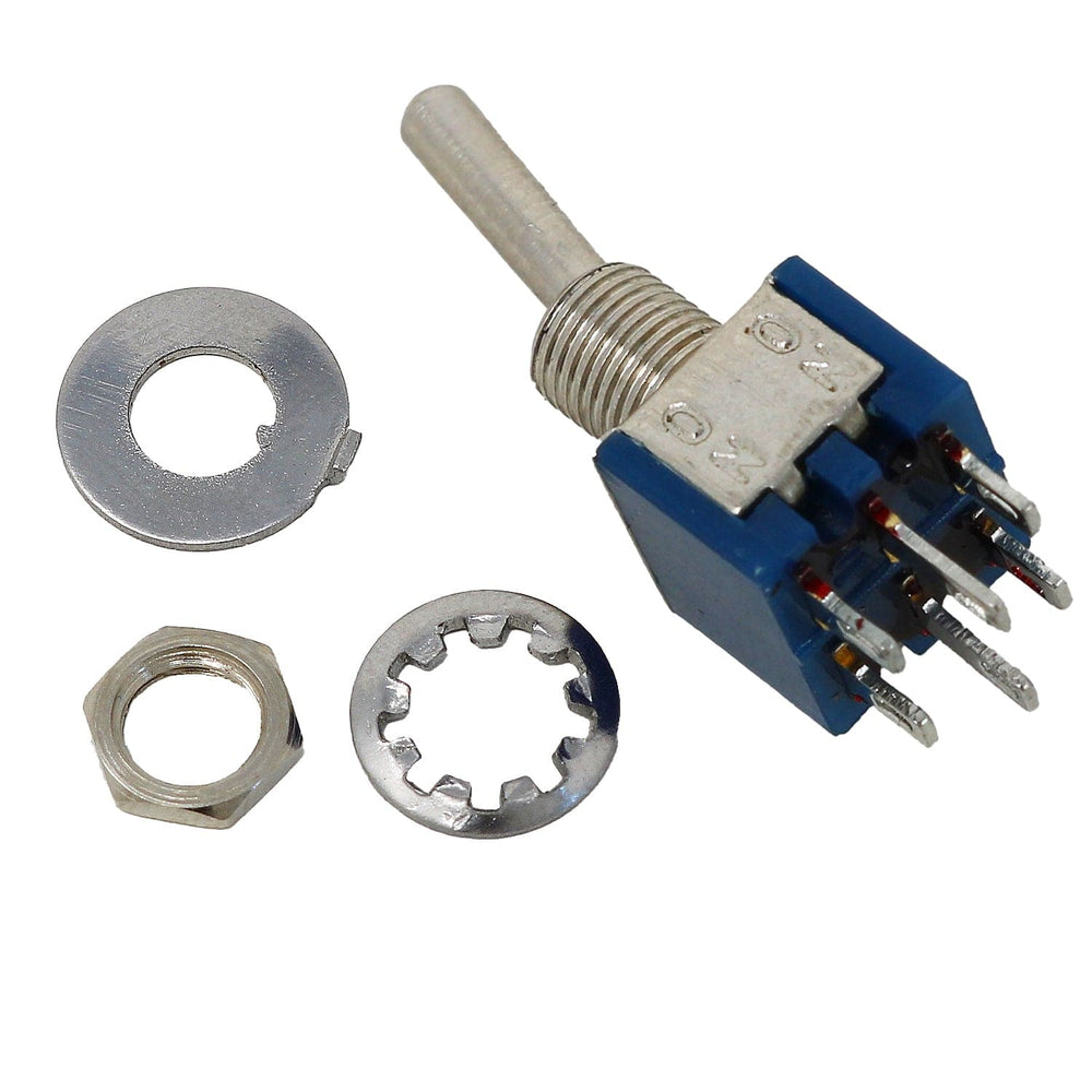 DPDT ON-ON Latching Sub-Miniature Toggle Switch by The Pi Hut - The Pi Hut