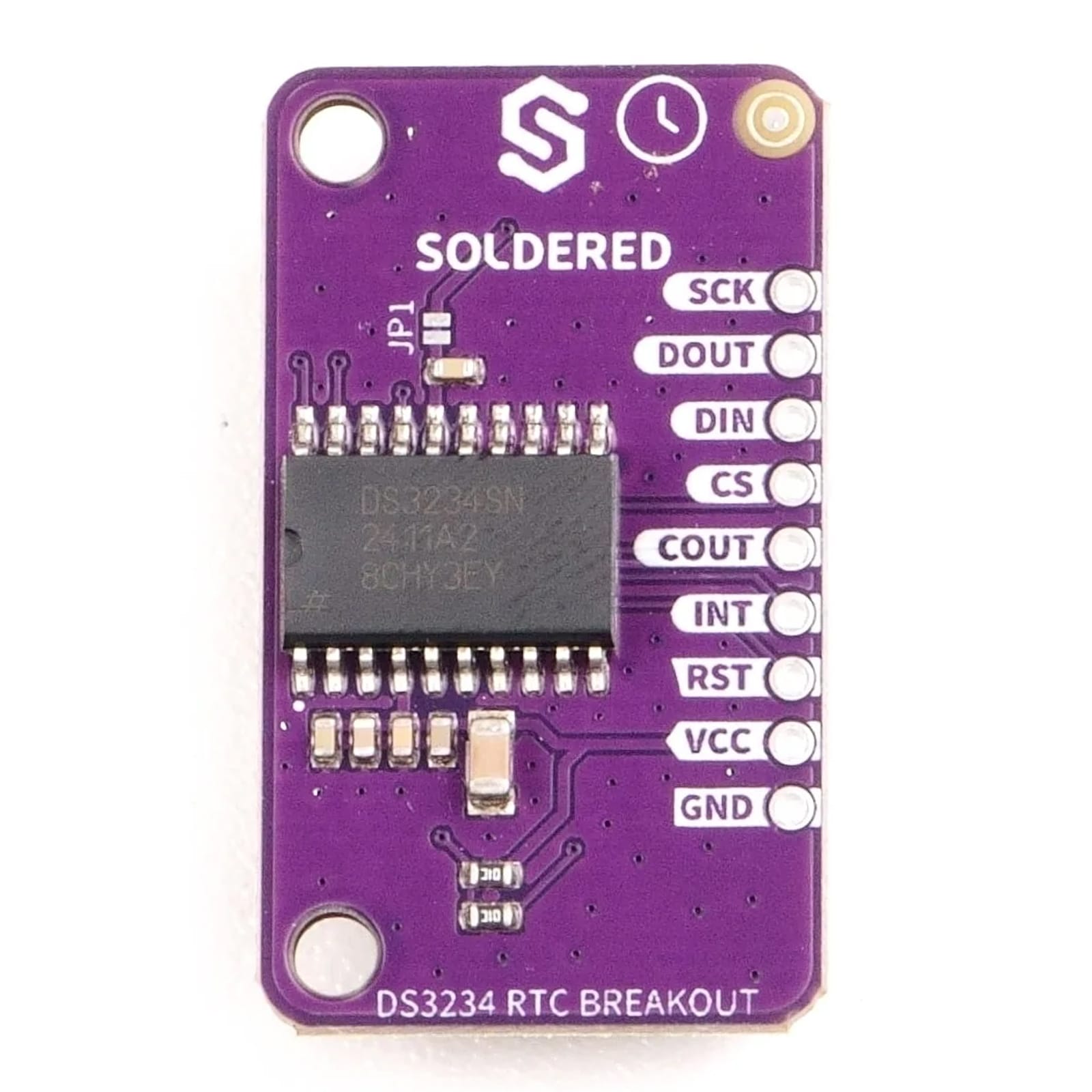 DS3234 RTC Breakout by Soldered Electronics - The Pi Hut