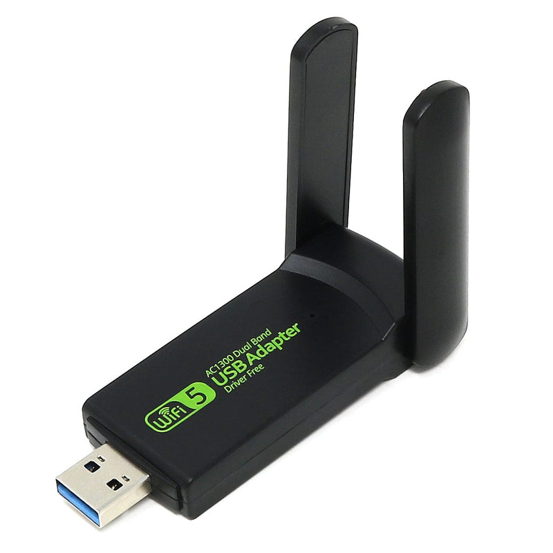 Dual-Band USB WiFi Adapter for Raspberry Pi (5GHz/2.4GHz MT7612U) - The Pi Hut