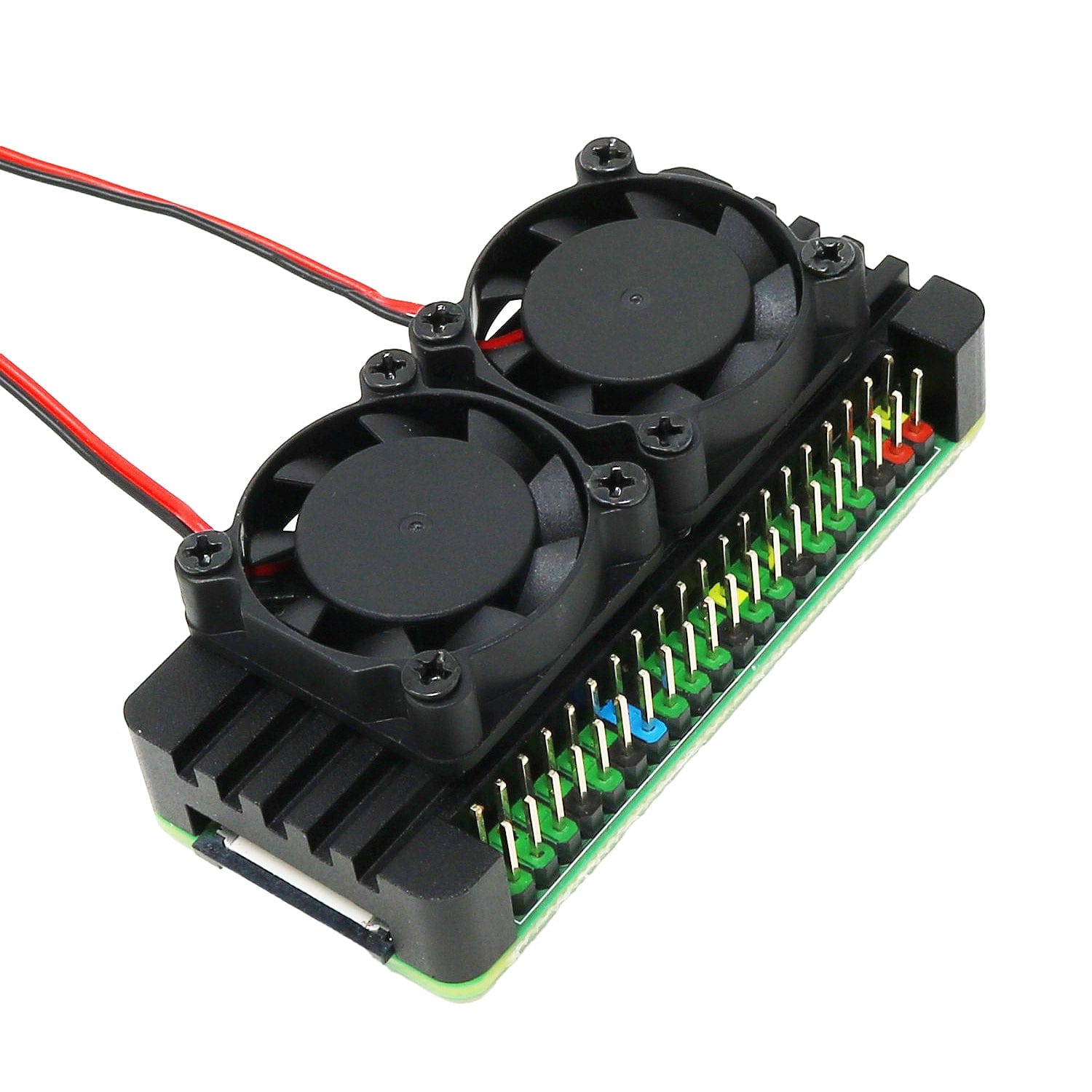 Dual-Fan Heatsink for Raspberry Pi Zero by The Pi Hut - The Pi Hut