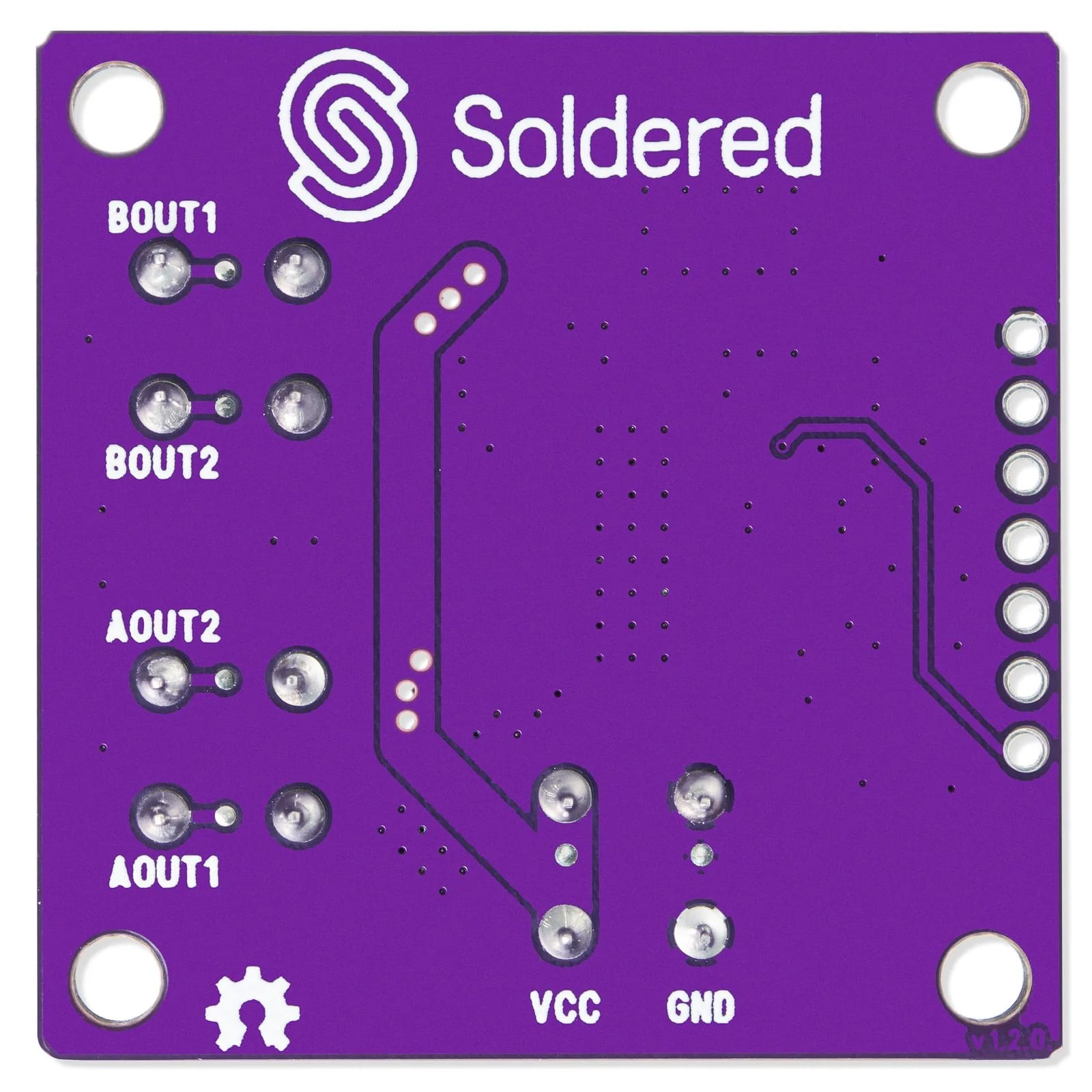 Dual Motor H-bridge DRV8424P Driver Breakout by Soldered Electronics - The Pi Hut