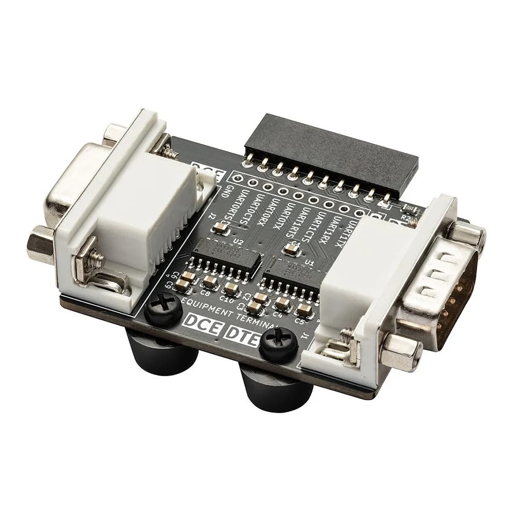 Dual RS232 Adapter for Bus Pirate 5/6 (Deluxe Version) by Where Labs - The Pi Hut
