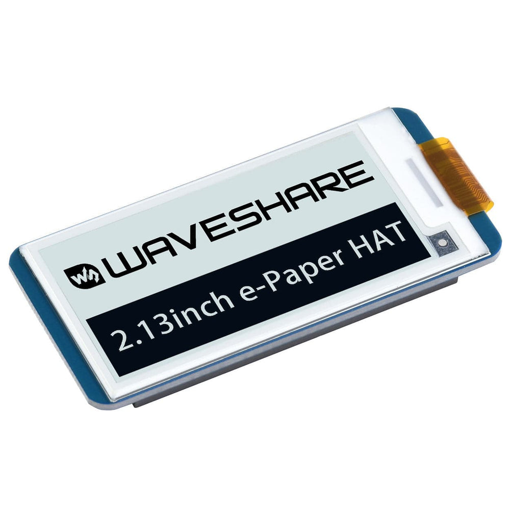 E-Ink Display pHAT - 2.13" (250x122) by Waveshare - The Pi Hut