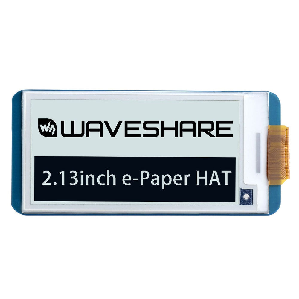E-Ink Display pHAT - 2.13" (250x122) by Waveshare - The Pi Hut