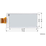 E-Ink Display Raw Panel - 2.9" (296x128) - The Pi Hut