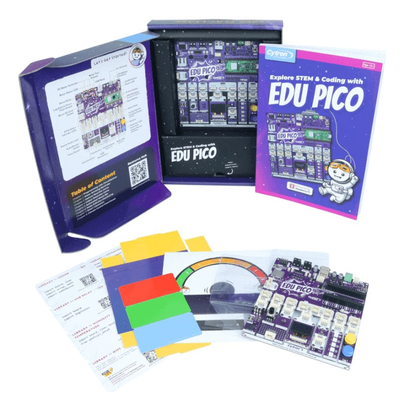 EDU PICO: Project & Innovation Kit (without Pico W) by Cytron - The Pi Hut