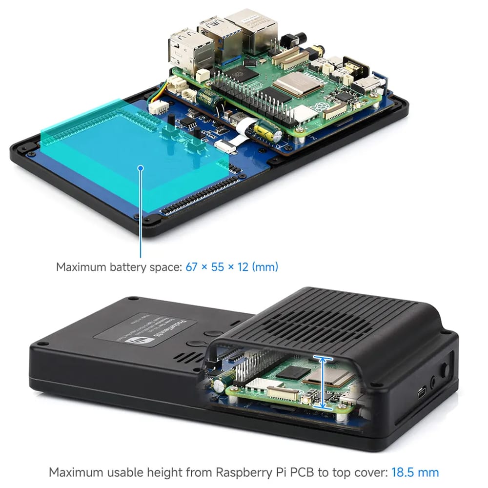 PocketTerm35 - Handheld Linux Terminal for Raspberry Pi