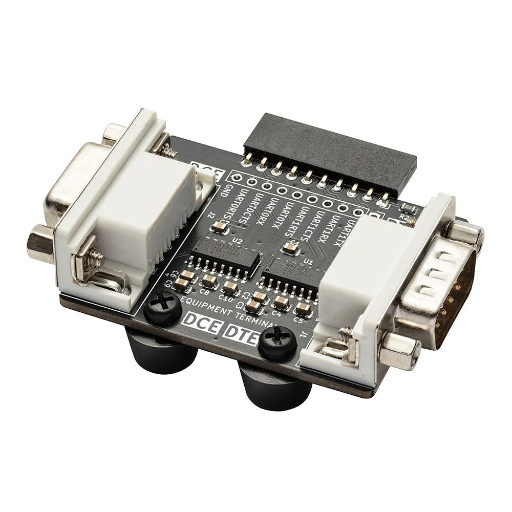 Dual RS232 Adapter for Bus Pirate 5/6 (Deluxe Version)