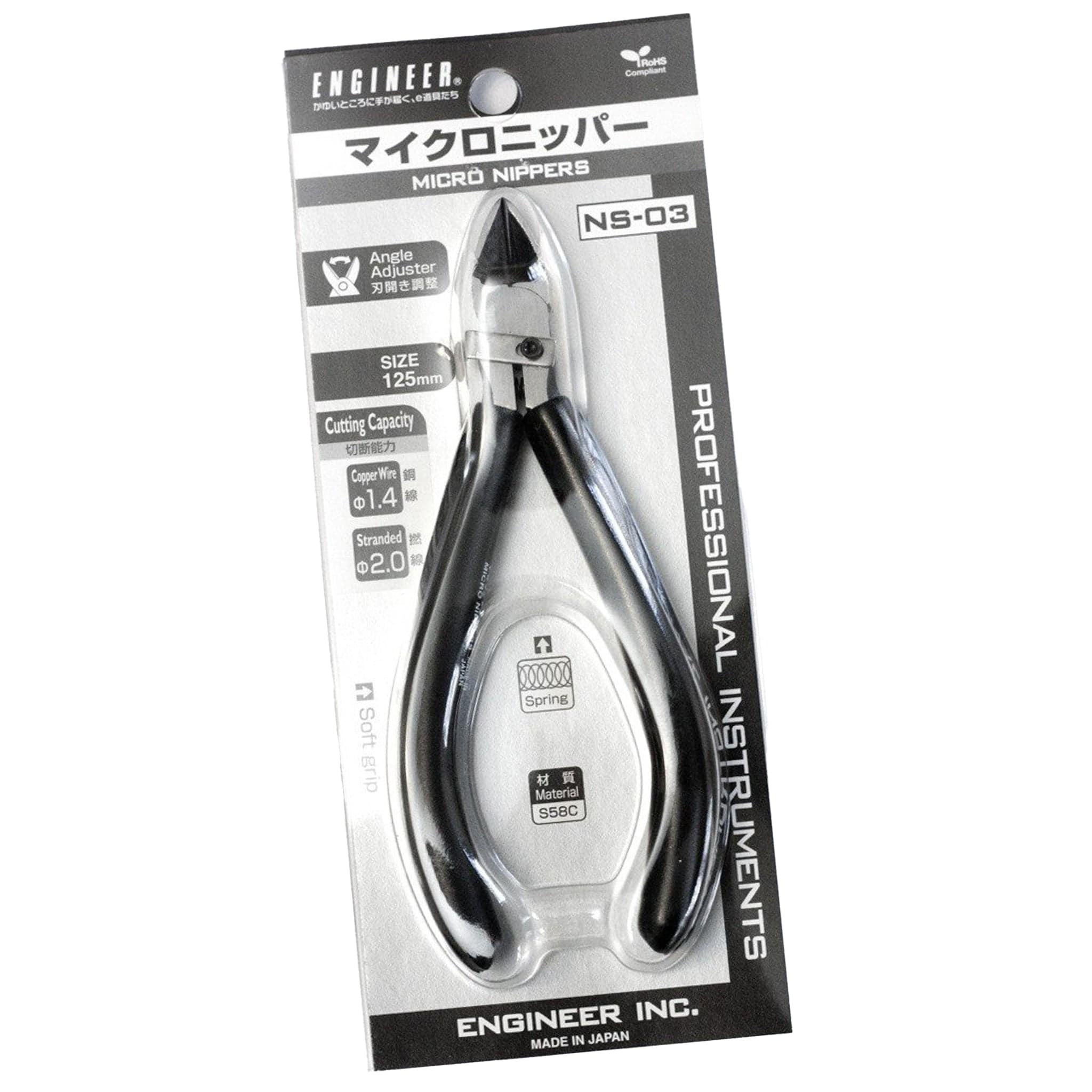 Engineer NS-03 Side Cutters by Engineer - The Pi Hut