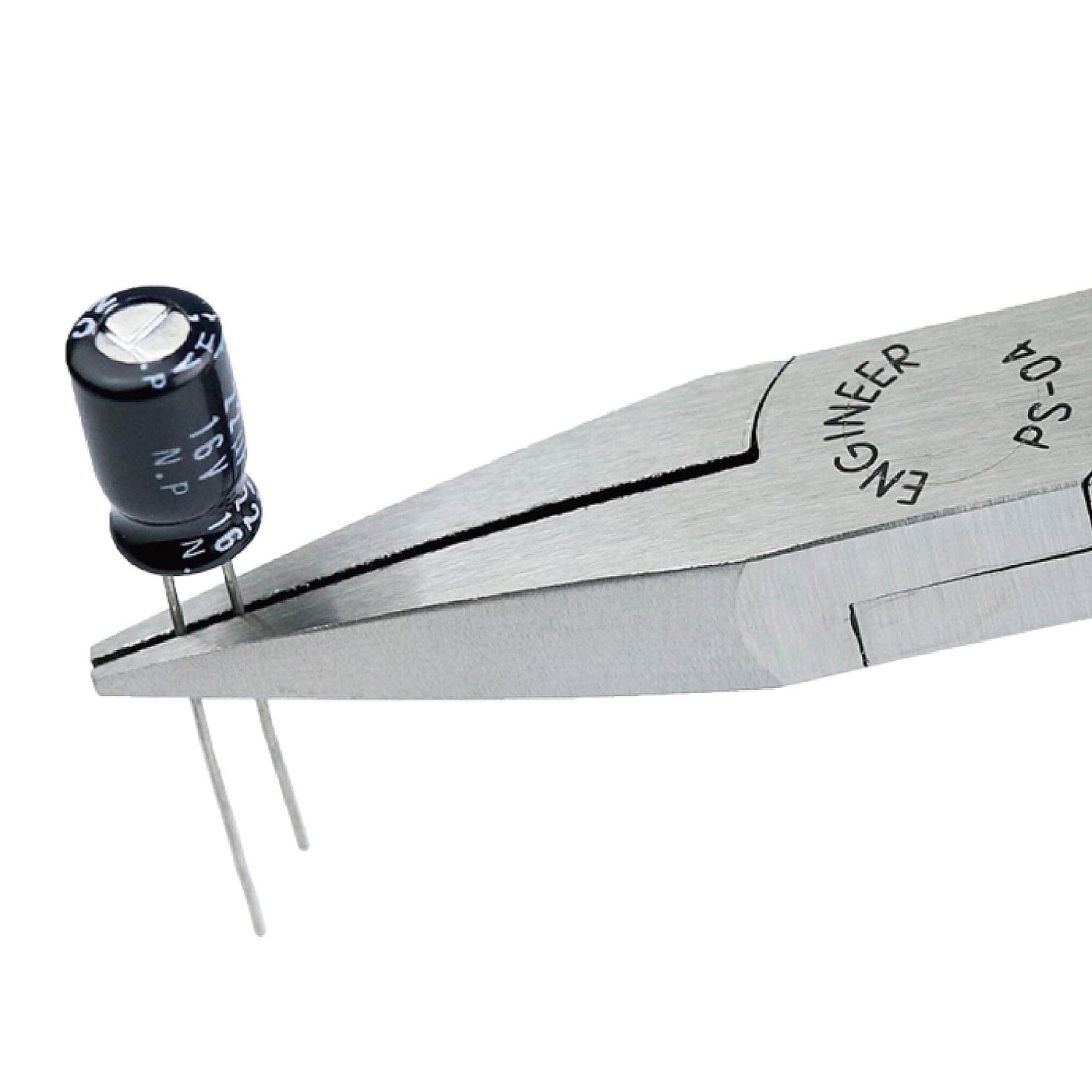 Engineer PS-04 Flat Jaw Long Nose Pliers (Compact, ESD safe) by Engineer - The Pi Hut