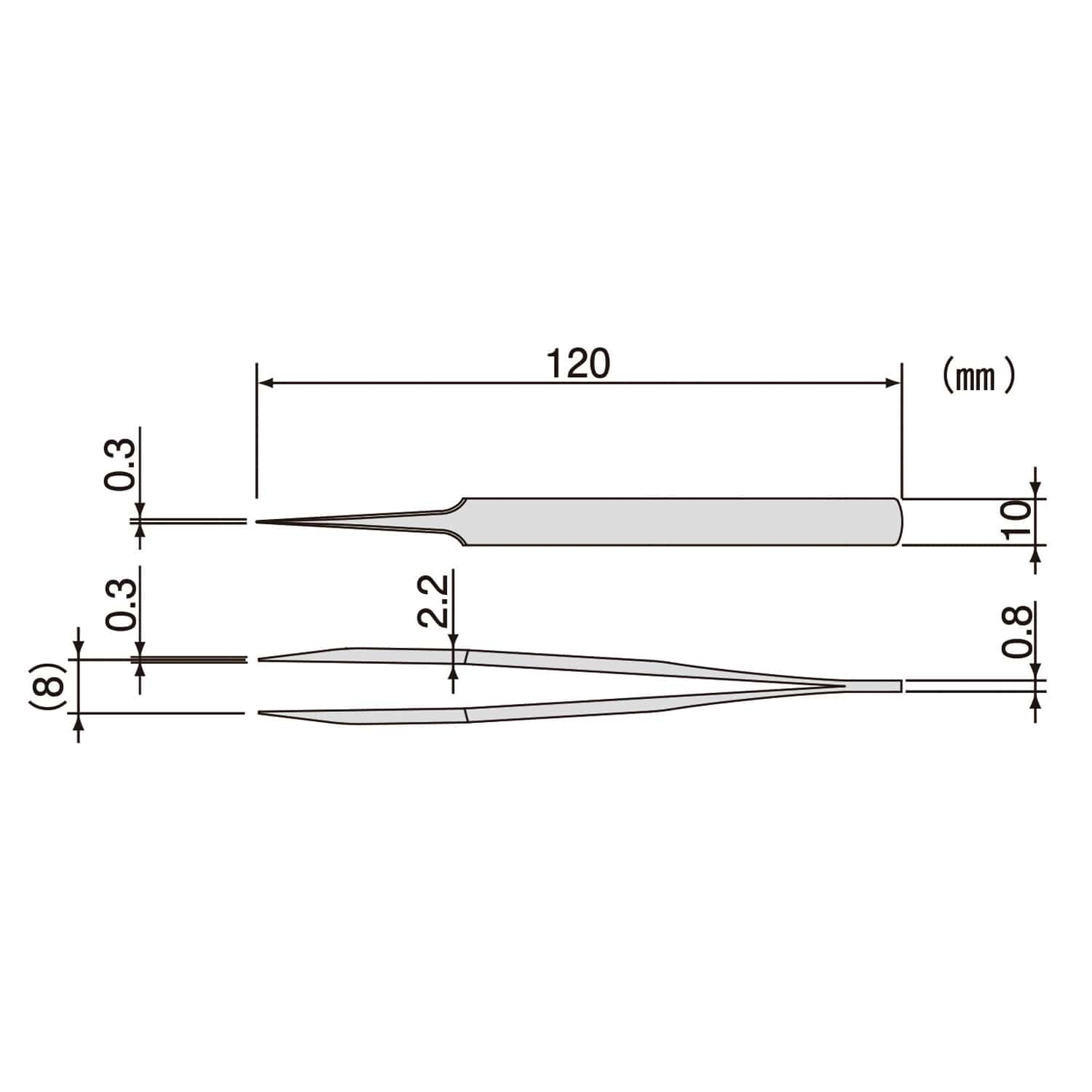 Engineer® PT-31 Super Fine Tip Non-Flex Tweezers by Engineer - The Pi Hut