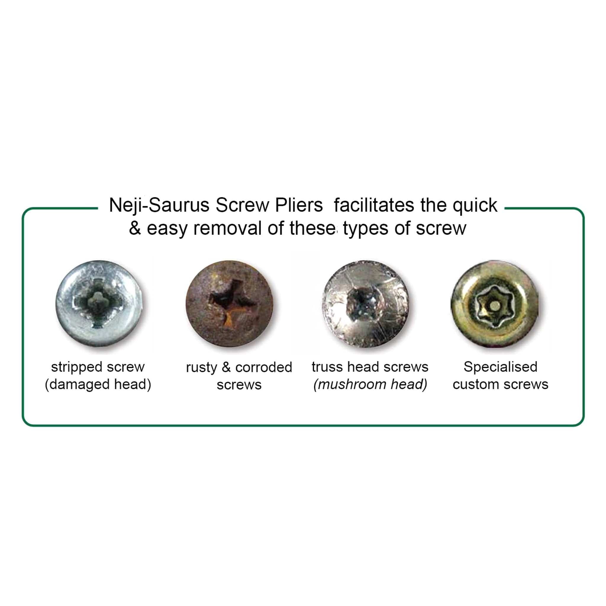 Engineer PZ-66 Neji-Saurus Screw Removal Locking Pliers (Mole Grips) by Engineer - The Pi Hut