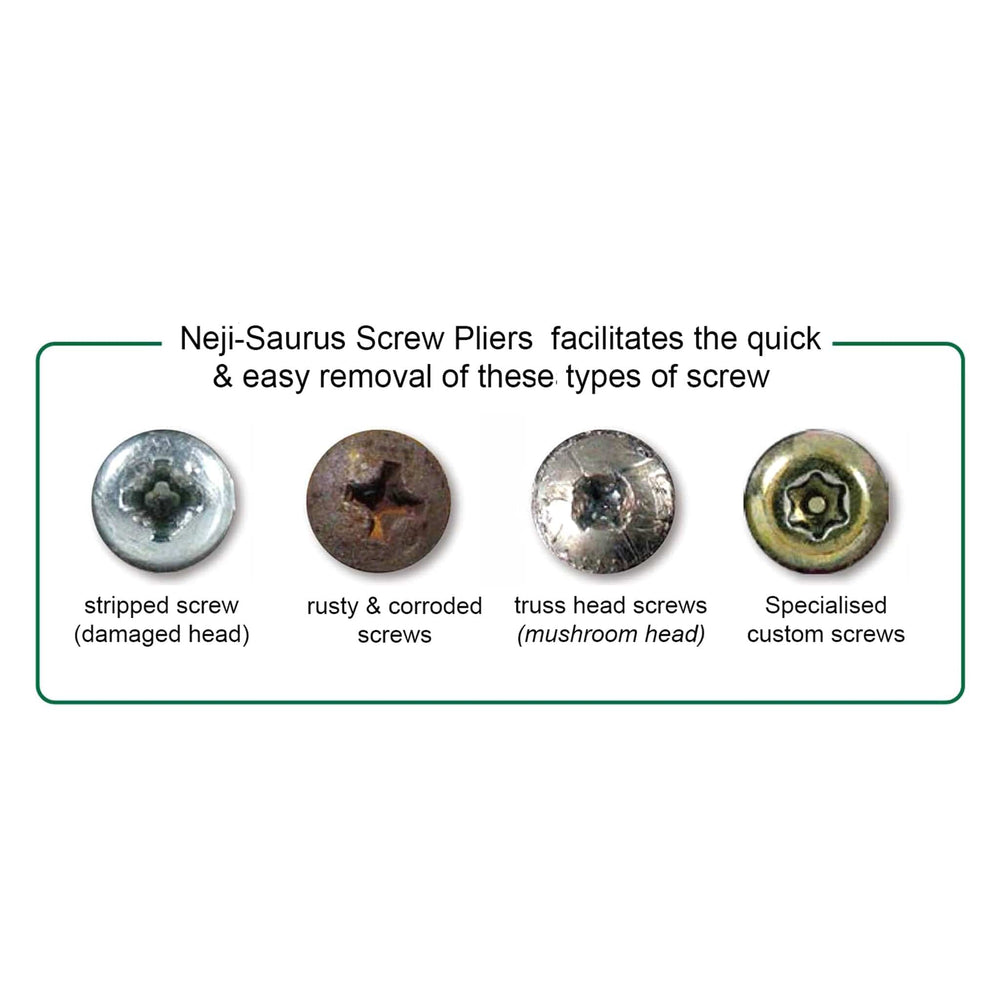 Engineer PZ-66 Neji-Saurus Screw Removal Locking Pliers (Mole Grips) by Engineer - The Pi Hut