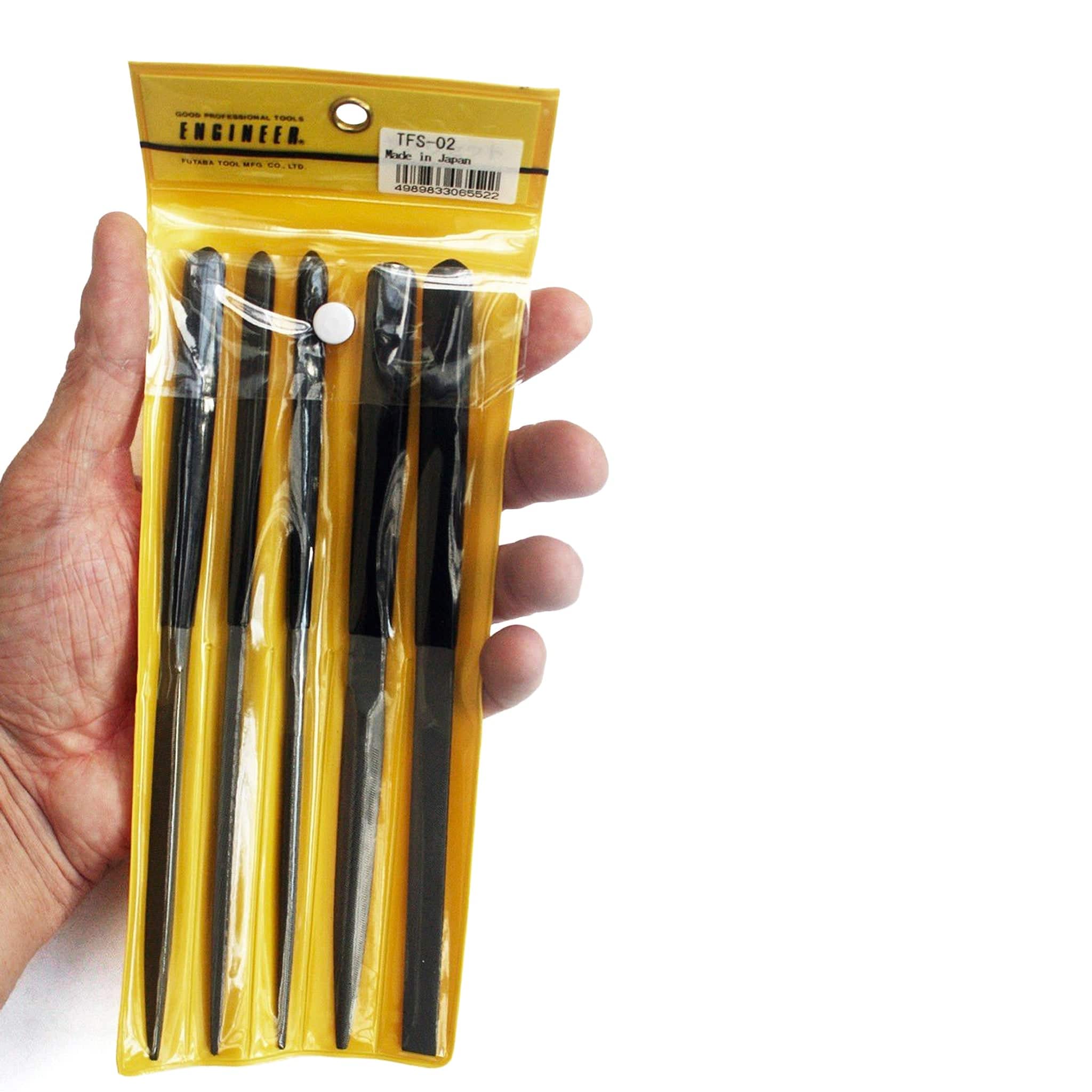 Engineer® TFS-02 Mini File Set (5 Pieces) by Engineer - The Pi Hut