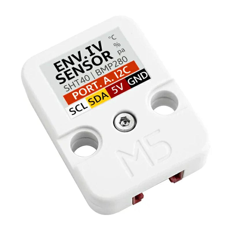 ENV IV Unit with Temperature Humidity Air Pressure Sensor (SHT40+BMP280) by M5Stack - The Pi Hut