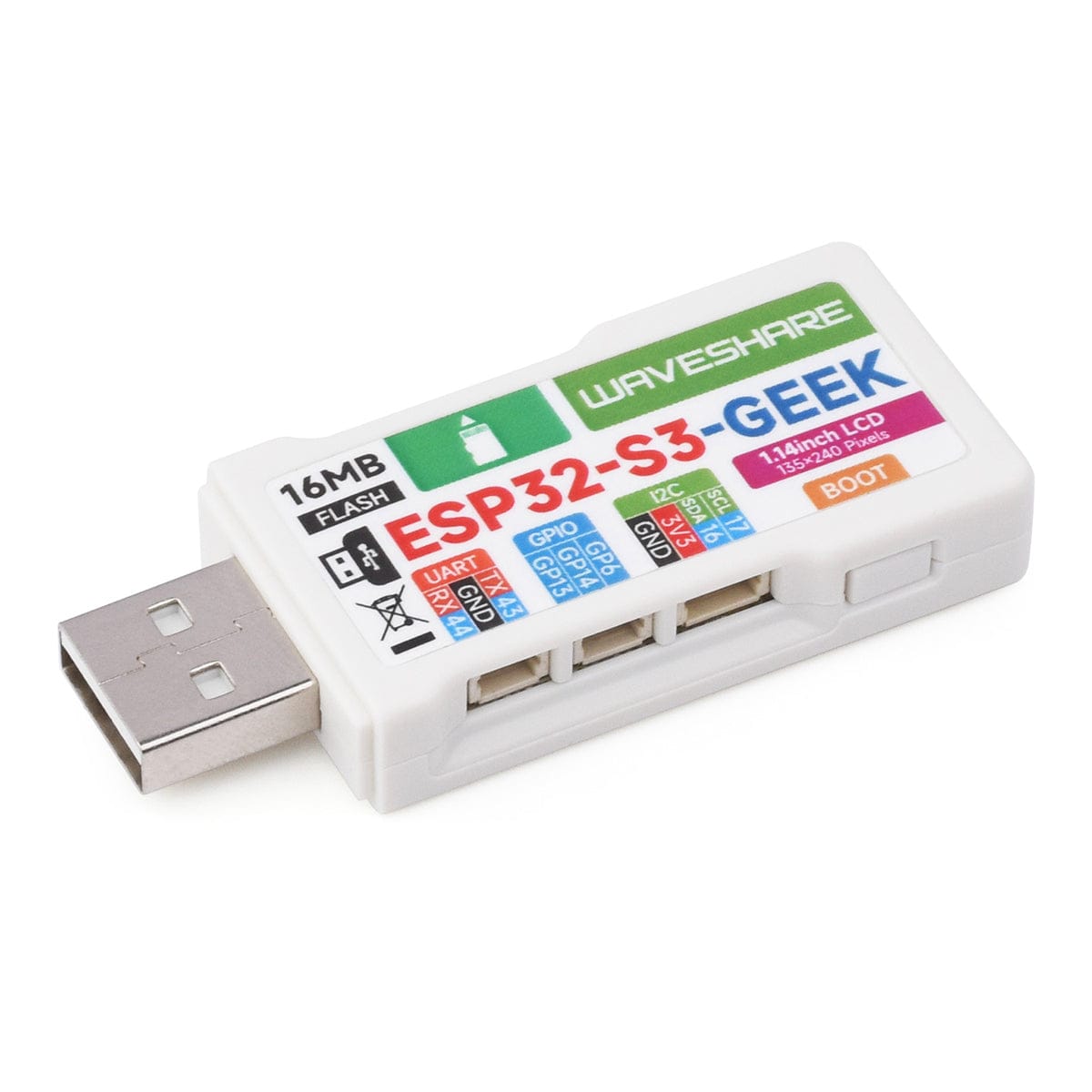 ESP32-GEEK Development Board by Waveshare - The Pi Hut