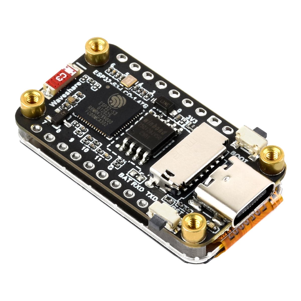 ESP32-S3 1.47" IPS LCD Display Dev Board (172x320) by Waveshare - The Pi Hut