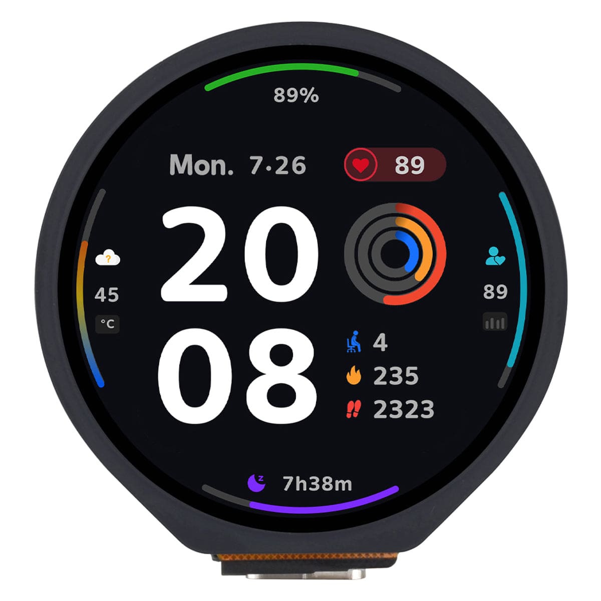 ESP32-S3 Development Board with 1.28" Round Touch LCD by Waveshare - The Pi Hut