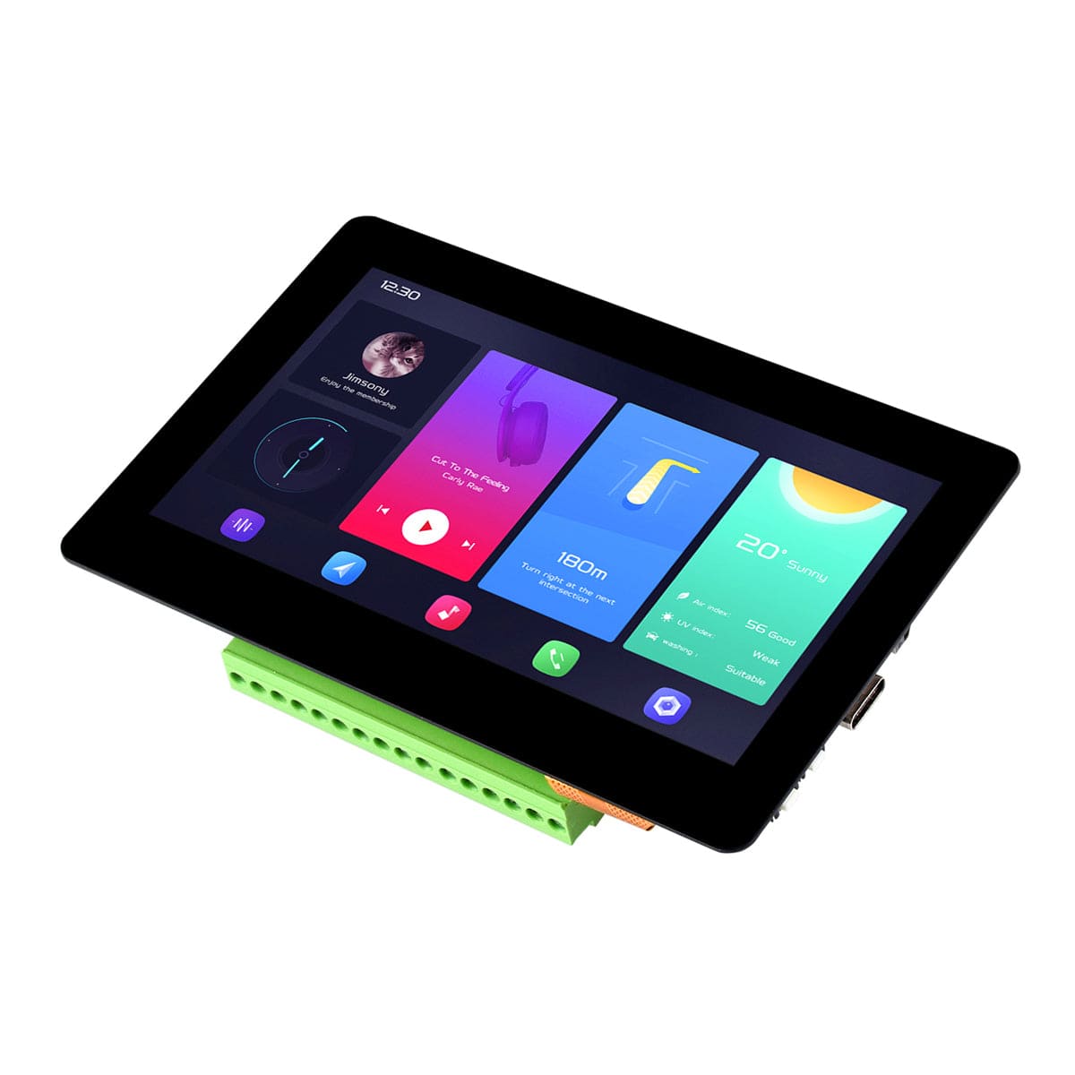 ESP32-S3 Development Board with 4.3" Capacitive Touch LCD Display (800 x 480) by Waveshare - The Pi Hut