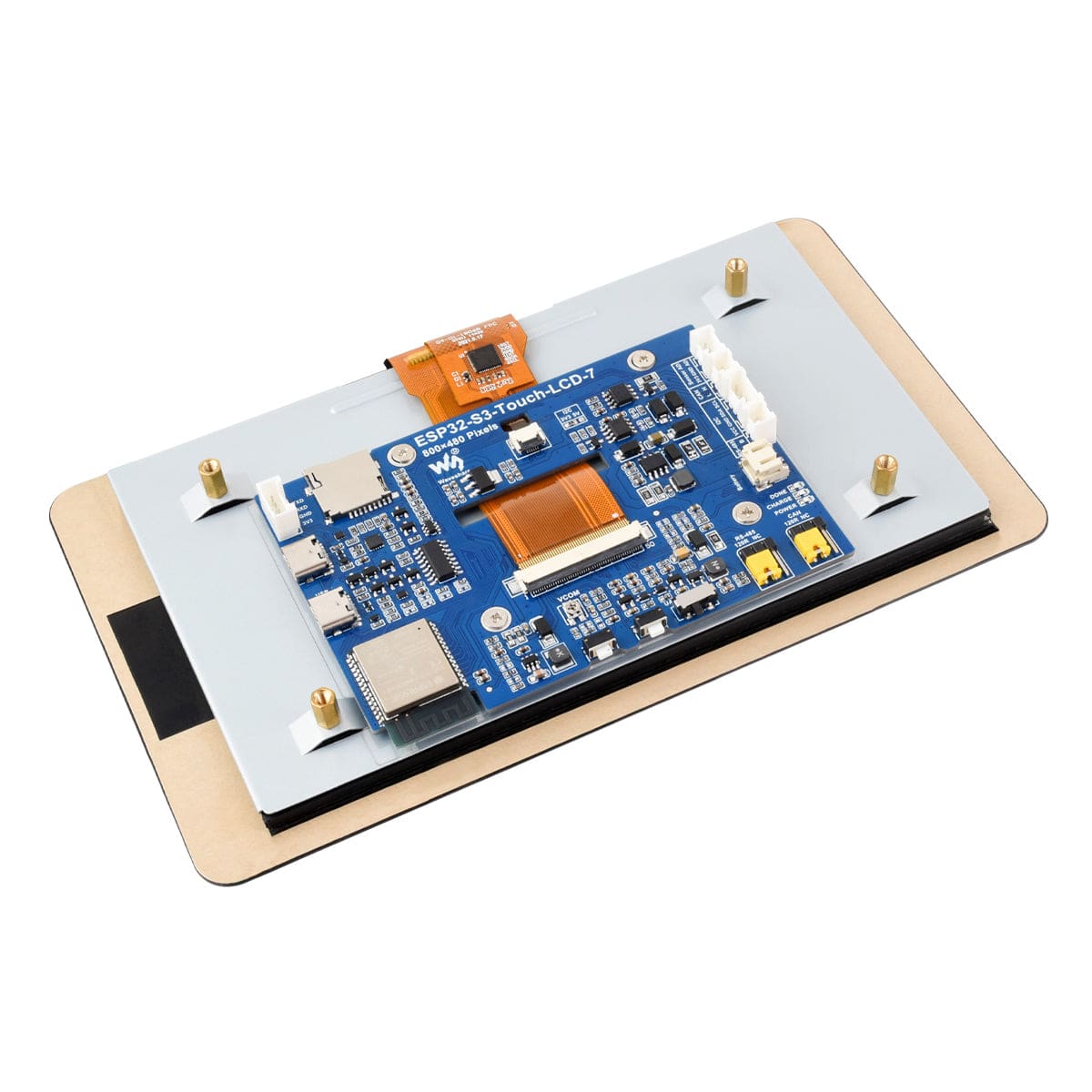 ESP32-S3 Development Board with 7" Capacitive Touch LCD Display (800 x 480) by Waveshare - The Pi Hut
