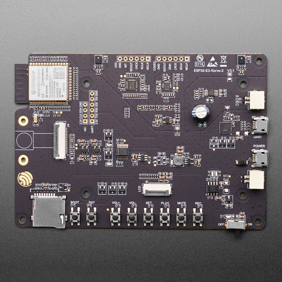 ESP32-S3 Korvo 2 Main Development Board by Adafruit - The Pi Hut