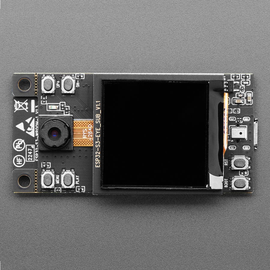 Espressif ESP32-S3-EYE - ESP32-S3 Camera Board by Adafruit - The Pi Hut