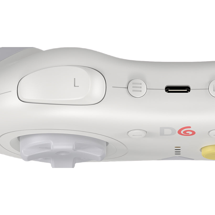 Retro Fighters D6 Dreamcast Controller - White