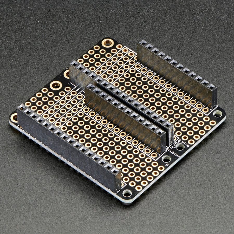 FeatherWing Doubler - Prototyping Add-on For All Feather Boards by Adafruit - The Pi Hut