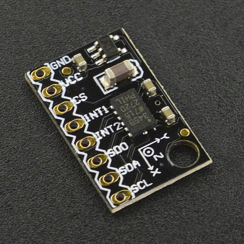 Fermion: ADXL345 Digital Triaxial Acceleration Sensor (±16g) by DFRobot - The Pi Hut