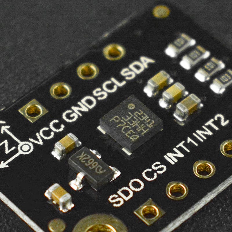Fermion: I2C LIS331HH Triple Axis Accelerometer by DFRobot - The Pi Hut