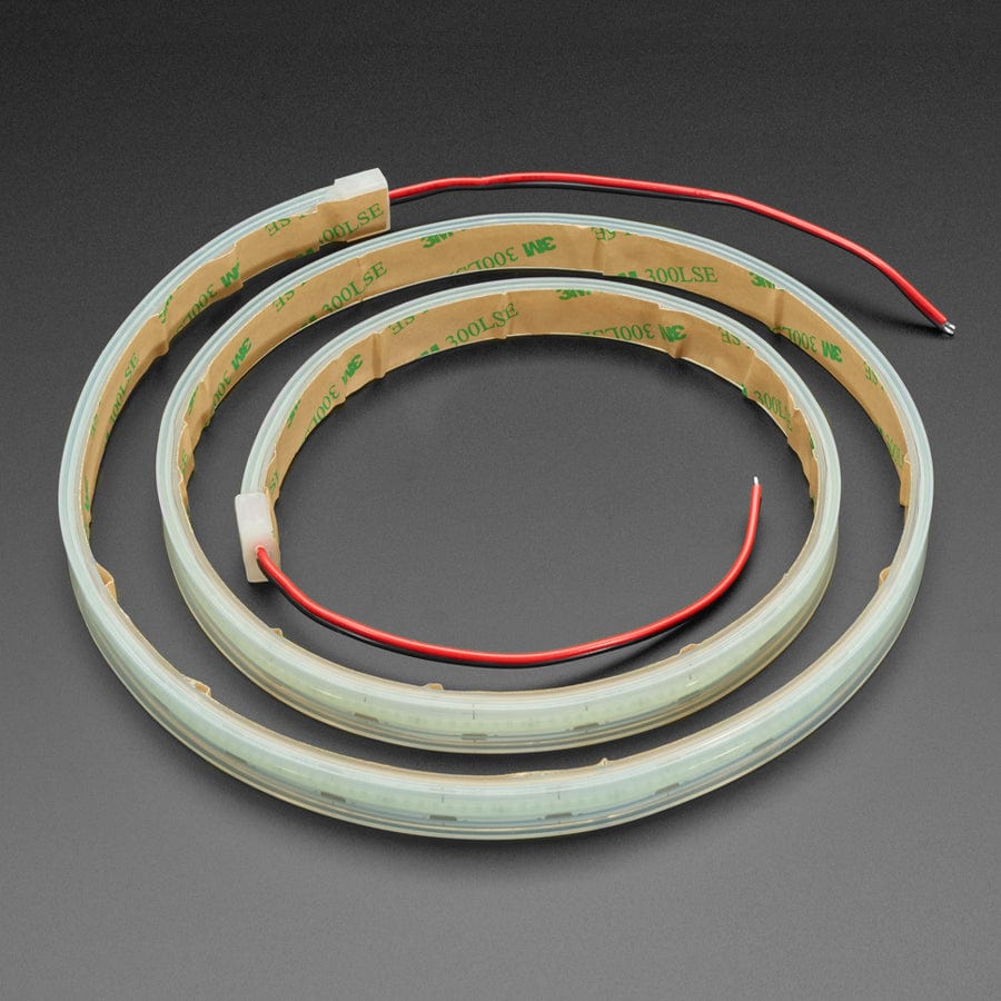 Flexible 12V LED Strip - 480 LEDs per meter - 1m long - Blue by Adafruit - The Pi Hut