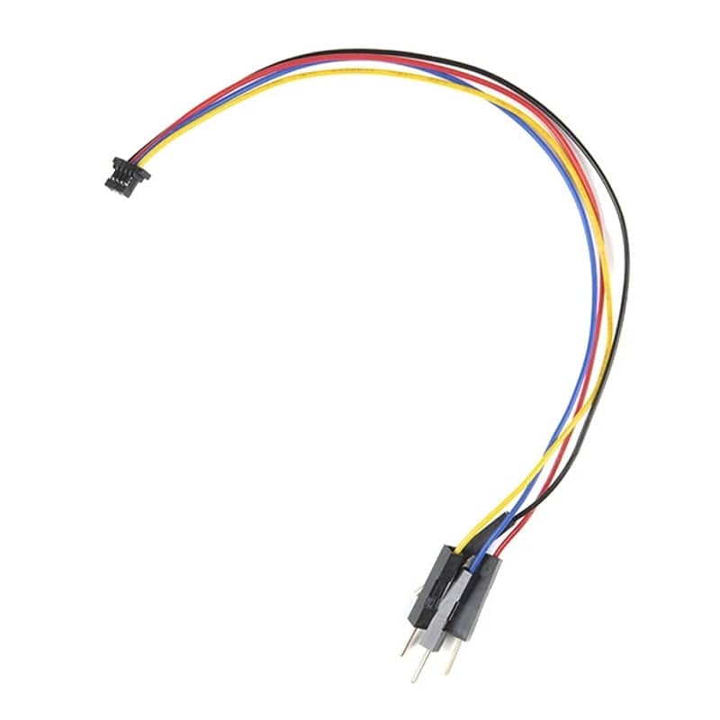 Flexible Qwiic Cable - Breadboard Jumper (4-pin) by Sparkfun - The Pi Hut