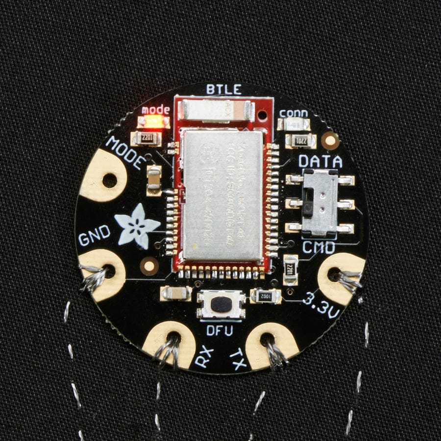 Flora Wearable Bluefruit LE Module by Adafruit - The Pi Hut