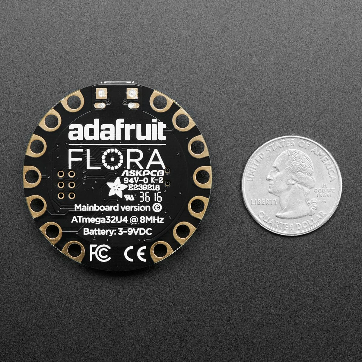 FLORA - Wearable Electronic Platform by Adafruit - The Pi Hut