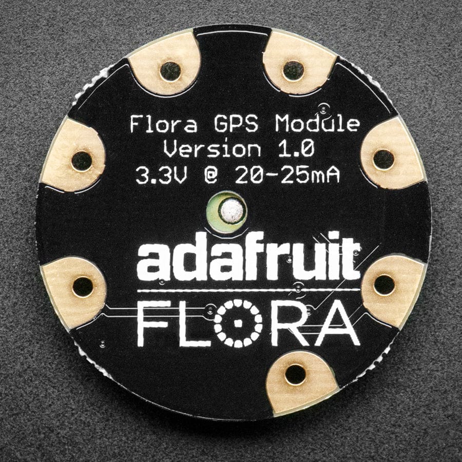 Flora Wearable Ultimate GPS Module by Adafruit - The Pi Hut