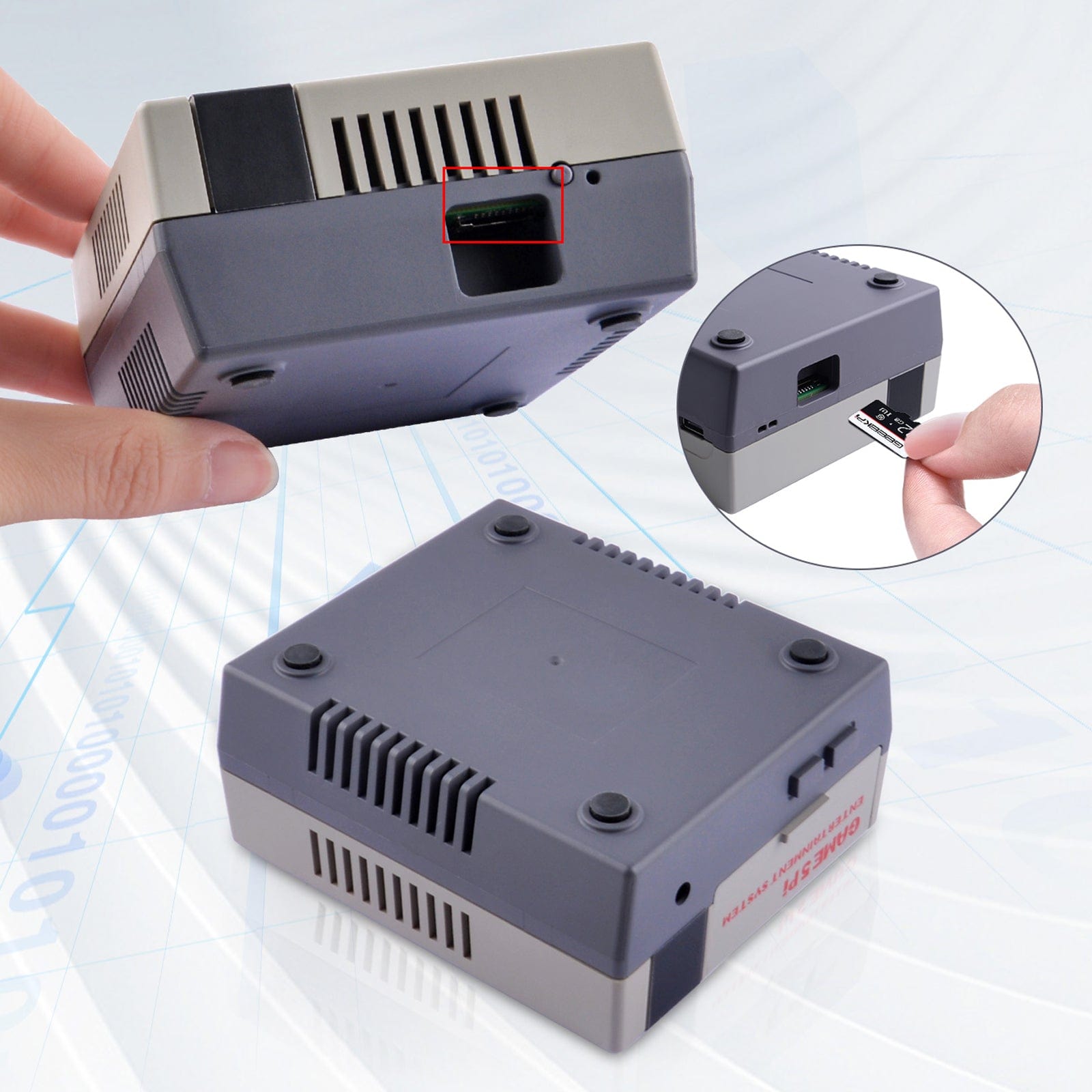 Game 5Pi Retro Gaming Case for Raspberry Pi 5 by 52Pi - The Pi Hut