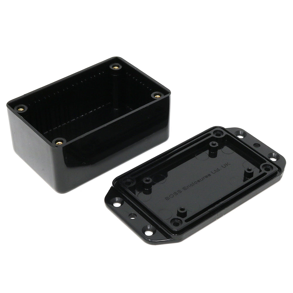 General-Purpose Flanged Project Enclosure - 105x58x40mm by CamdenBoss - The Pi Hut