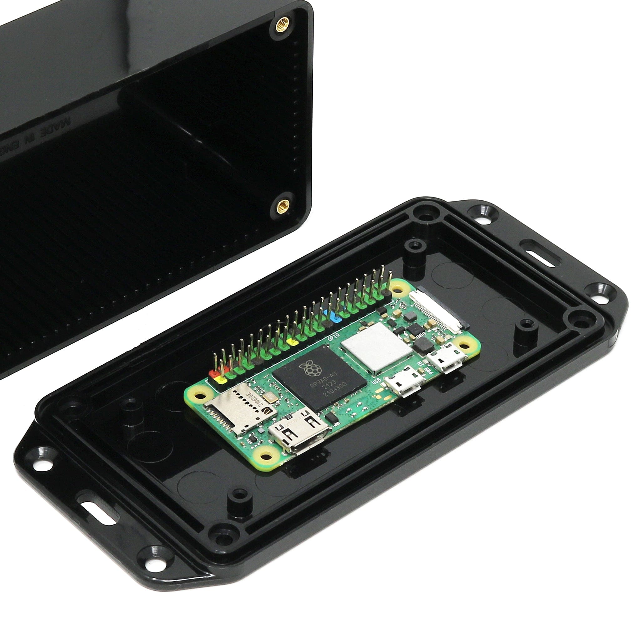 General-Purpose Flanged Project Enclosure - 143x67x41mm by CamdenBoss - The Pi Hut