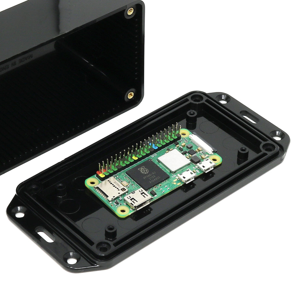 General-Purpose Flanged Project Enclosure - 143x67x41mm by CamdenBoss - The Pi Hut
