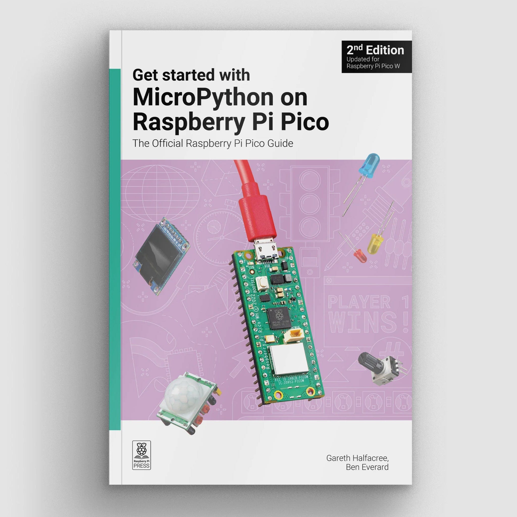 Get Started with MicroPython on Raspberry Pi Pico - 2nd Edition by Raspberry Pi Press - The Pi Hut