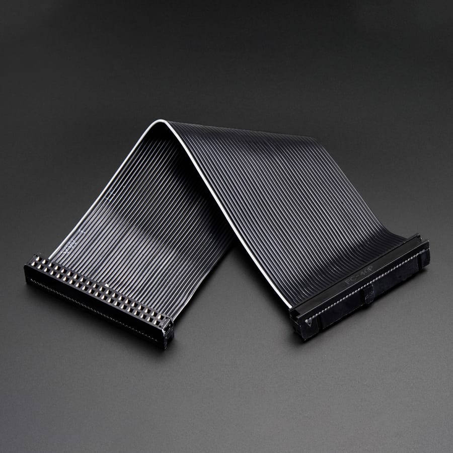 GPIO Ribbon Cable for Raspberry Pi - 40-pin by Adafruit - The Pi Hut