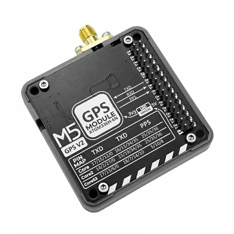GPS Module v2.0 with External Antenna (AT6668) by M5Stack - The Pi Hut