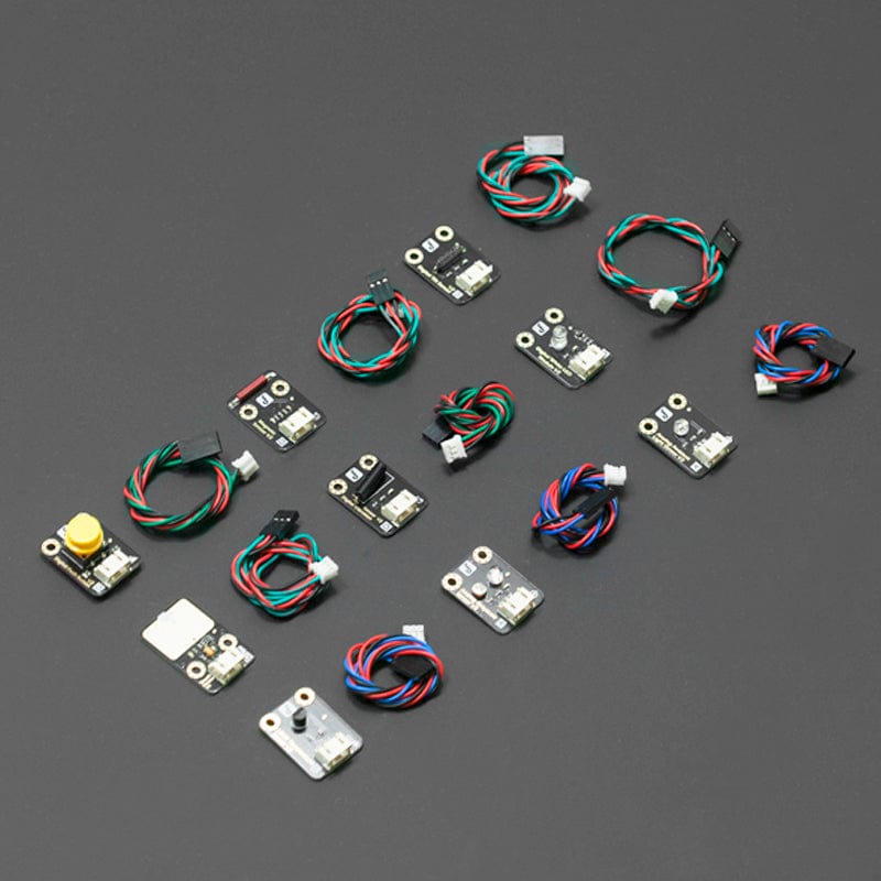 Gravity: 9-Piece Sensor Set by DFRobot - The Pi Hut