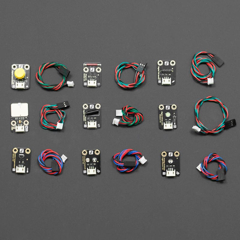 Gravity: 9-Piece Sensor Set by DFRobot - The Pi Hut