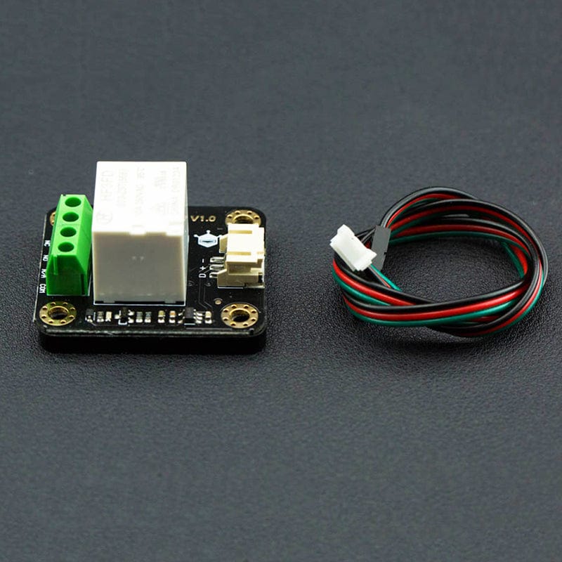 Gravity: Digital 10A Relay Module by DFRobot - The Pi Hut
